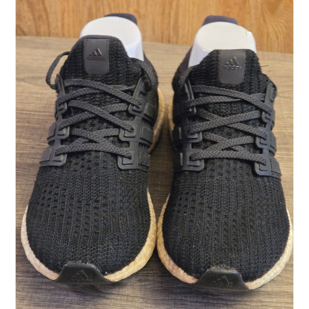 Adidas UltraBoost 4.0 Running Shoes Women's Size 7.5 Black White - Picture 2 of 11